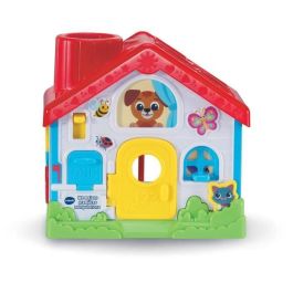 Vtech Baby VTE3417766206053 Juguete de Primeras Manipulaciones Mi Casa, Fabricado con Plástico de Origen Vegetal