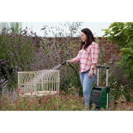 Bosch Fontus Hidrolimpiadora a Batería 18V System, Baja Presión 1-12 bares, Depósito 15L, Limpieza Exterior e Interior, sin batería