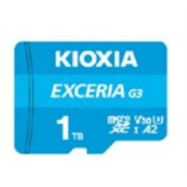 Kioxia EXCERIA G3 1 TB MicroSDXC UHS-I Clase 10, Velocidad Lectura 160 MB/s, Escritura 50 MB/s, V30, U3, Azul Precio: 138.5000001. SKU: B1J85JRER2