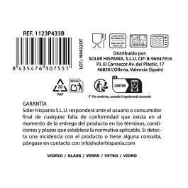 La Mediterranea Copa Coctel Phasai Seu 200 ml - Cristal de Diseño Elegante para Cócteles Exclusivos ø11.6x14.9 cm (24 Unidades)