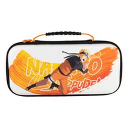 Konix Estuche Protector y de Transporte para Nintendo Switch 2 - Naruto Shippuden - Almacenamiento Accesorios - Motivo Naruto - Blanco