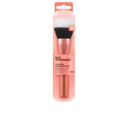 Real Techniques EXTRA BIG STIPPLING BRUSH Brocha Pincel para Punteado Rostro Grande, 35% Más Amplio, Cerdas UltraPlush Veganas