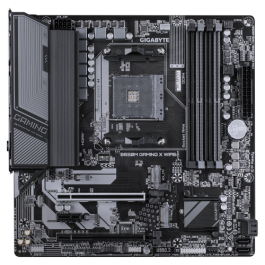 GIGABYTE B550M GAMING X WIFI6 Placa base - Procesadores AMD Ryzen 5000, VRM de 5+3 fases, hasta 3200 MHz DDR4, 1x M.2 PCIe 4.0 + 1x M.2 PCIe 3.0, Wi-Fi 6, LAN 1 GbE, USB 3.2 Gen 1 GIGABYTE B550M GAMING X WIFI6 Placa base - Procesadores AMD Ryzen 5000, VRM de 5+3 fases, hasta 3200 MHz DDR4, 1x M.2 PCIe 4.0 + 1x M.2 PCIe 3.0, Wi-Fi 6, LAN 1 GbE, USB 3.2 Gen 1