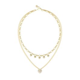 Collar Mujer Guess JUBN05208JWYGT-U Dorado Precio: 118.58999944. SKU: B1BRLK6AME