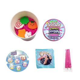 Juego ramen noodles, mezcla el polvo con agua y se transforma en slime de colores - modelos surtidos Juego ramen noodles, mezcla el polvo con agua y se transforma en slime de colores - modelos surtidos