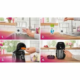 Bosch BOS4242005463770 Cafetera multibebidas TASSIMO T10 Happy, 1400 W, negra