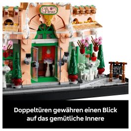 LEGO 10362 Cafetería Francesa: Decoración de Estantería Parisina Set para Adultos