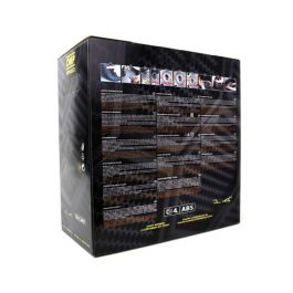 Tapacubos OMP Stinger Speed Negro 14" (4 uds)