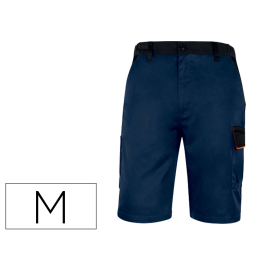 Deltaplus Bermuda de Trabajo Panostyle Azul Naranja Talla M Cintura Ajustable 5 Bolsillos Precio: 28.49999999. SKU: B1A79S8Z6X