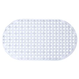 Berilo Alfombrilla Antideslizante para Ducha Transparente 66 x 37 cm PVC (12 Unidades)