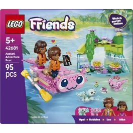 Lego Friends Juego de Construcción Aventuras en el Barco-Ajolote, Edad Mínima Recomendada: 6 Años