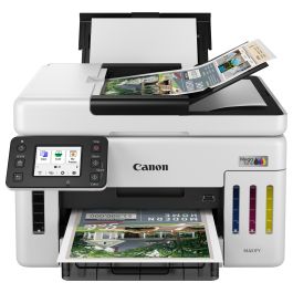 Canon MAXIFY GX6150 - Impresora Multifunción A4 Color con Sistema MegaTank, WiFi, Duplex, ADF - Alta Productividad para Oficina