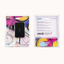 TOOQ Cargador portatil gan USB-C pd 100W, negro