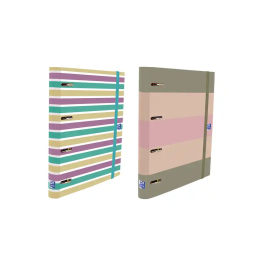 Oxford Europeanbinder Tapa Extradura Carpeta 4 Anillas DIN A4+ con Recambio 120 Hojas Cuadro 5 mm Color Surtido Precio: 14.49999991. SKU: B1FSH2B6LF