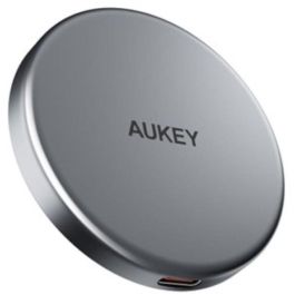 Aukey Ladeplatte MagFusion Aura Qi2 15W Wireless Negro