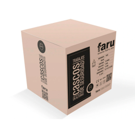 Faru Casco para Trabajos en Altura con 6 Puntos de Anclaje, Color Blanco