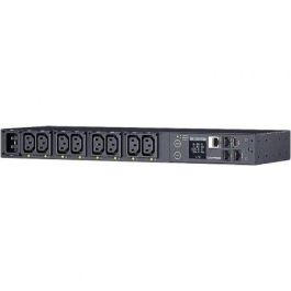 CyberPower PDU41005 Unidad de Distribución de Energía (PDU) Conmutada y Monitorizada 16A, 8 Tomas IEC C13, Rack 1U, LCD Rotatoria CyberPower PDU41005 Unidad de Distribución de Energía (PDU) Conmutada y Monitorizada 16A, 8 Tomas IEC C13, Rack 1U, LCD Rotatoria