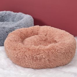 The Concept Factory Cama Para Mascota Rosa Colección Mon Chat Mon Ch Diámetro 60 cm