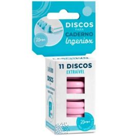 Carchivo Estuche 11 Discos para Cuaderno Ingeniox 30 mm Plástico Rosa Precio: 2.98999954. SKU: B138M7GKTF