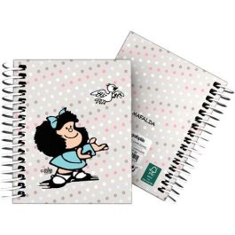 Grafoplás Cuaderno Espiral A7 100H 5x5 mm 70 gr 4 Bandas Color Tapa Dura Mafalda Bird Precio: 2.50000036. SKU: B1DS8YFR3F