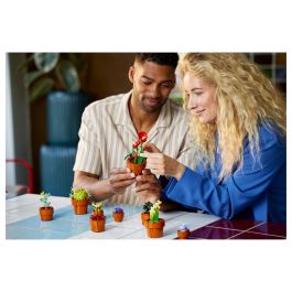 LEGO Icons 10329 Plantas Diminutas Set de Construcción Ornamental para Adultos