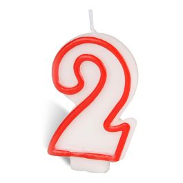 Best Products Vela Nº 2 Cera Rojo / Blanco Repostería Precio: 0.90000042. SKU: B1GPFAJKM9