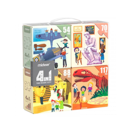 Andreutoys Puzle 4 en 1 Museo 54/70/88/117 piezas para Niños a partir de 4 años Precio: 28.49999999. SKU: B1GW9X2V6K