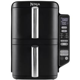 Ninja SL300EU Freidora de Aire Caliente Doble, 7.6L, 6 Raciones, Freidora Baja en Grasa, Horno, Asador, Deshidratador Precio: 195.78999957. SKU: B1DQ98PFXR