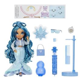 Rainbow High LIT35051120834 Winter Wonderland Muñeca de Moda Azul - Set para Revelar Color y Crear Muñeco de Nieve - Juguete Niñas 4+ Años