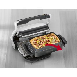Tefal XA7278 Bandeja de Horno Rectangular Antiadherente para OptiGrill+ XL, Apta Lavavajillas