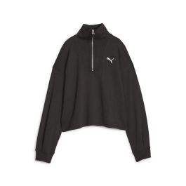 Sudadera sin Capucha Mujer Puma Her High-Neck Hz Negro
