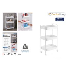 Inde Carrito Auxiliar de 3 Niveles con Ruedas (4 Unidades) Precio: 51.89000058. SKU: B1CMJW3KWW