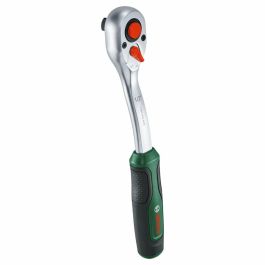 Bosch BOS4053423255140 Llave de Trinquete 1/2 pulgada, 768 Nm máx. de torsión, botón de bloqueo intuitivo, cuello curvo