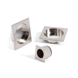 DUVER Kit de Tiradores Cuadrados para Puerta Corredera Níquel Satinado Precio: 6.7899997. SKU: B16PAPY2PJ