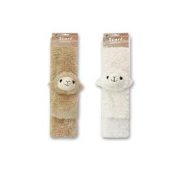 DKD Home Decor Bufanda Kids Ovejitas de Poliéster Blanco Marrón Claro 75 cm - Pack 4 Unidades Precio: 13.22046. SKU: B19J9JK2BZ