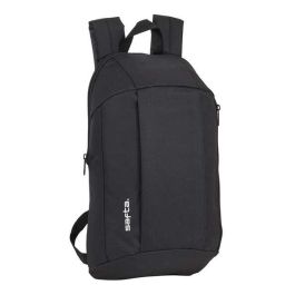 Safta Mini Mochila Bolsillo Vertical Negro - Modelos Surtidos