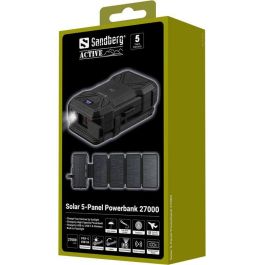 Sandberg Solar 5-Panel Powerbank 27000