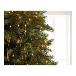 Lumineo Guirnalda Micro LED Fija 640 LEDs, Luz Cálida, Exterior IP44, para Árbol, 32 Tiras de 1,9m, Largo Total 6,9m