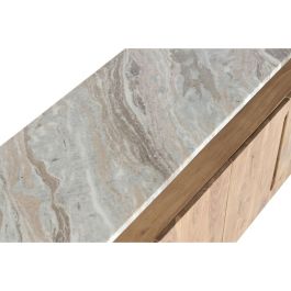 Aparador Home ESPRIT Mármol Acacia 160 x 40 x 80 cm