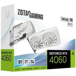 Zotac ZOT4895173627187 Tarjeta Gráfica Nvidia GeForce RTX 4060 Twin Edge OC 8GB Blanco Zotac ZOT4895173627187 Tarjeta Gráfica Nvidia GeForce RTX 4060 Twin Edge OC 8GB Blanco