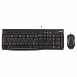 Teclado y Ratón Óptico Logitech 920-002562 Negro Inglés QWERTY