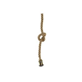 DKD Home Decor Lámpara de Techo Colgante Estilo Loft Nudo Cuerda Metal Natural Dorado 10x10x100cm E27 40W (6 Unidades) Precio: 56.89000009. SKU: B13S9TEBQM