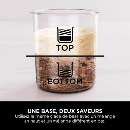 Ninja CREAMi Deluxe NC502EU Máquina para Hacer Helados con 2 Recipientes de 709 ml y 10 Programas