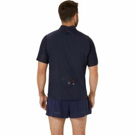 Chaleco Deportivo para Hombre Asics Metarun Packable Gilet Azul