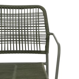 Silla Apilable Verde Acero Exterior 53 X 63 X 78 cm