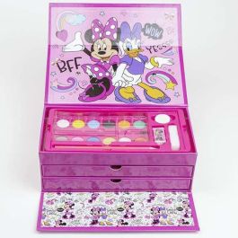 Set Papelería Coloreable Maletín Minnie Set Papelería Coloreable Maletín Minnie