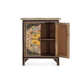 Giner y Colomer Aparador Multicolor de Madera de Mango 80 cm