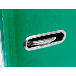 Liderpapel Documenta Archivador de Palanca A4 Verde con Rado y Compresor Metálico Lomo 75mm