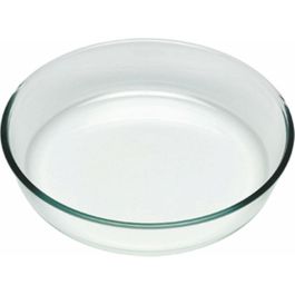 PYREX Molde de Vidrio Transparente 26 cm - Clásico, Resistente a Horno 300°C, Microondas y Lavavajillas