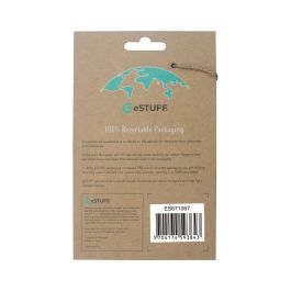 eSTUFF iPhone SE/8/7 COPENHAGEN Biodegradable Cover - Black eSTUFF iPhone SE/8/7 COPENHAGEN Biodegradable Cover - Black